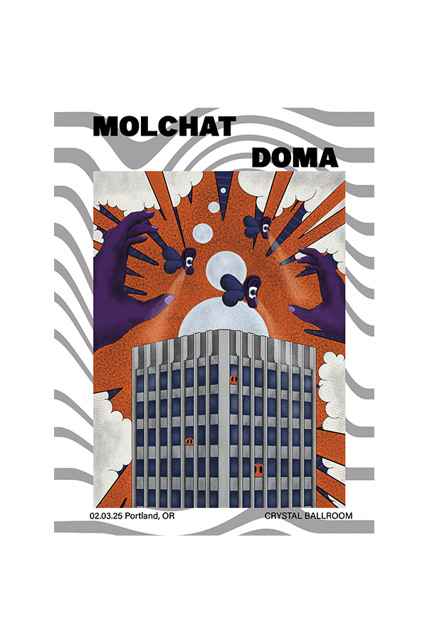 Portland Tour Poster 2025