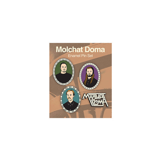 Portrait Enamel Pin Set